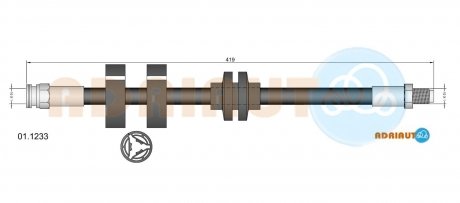 Автозапчасть ADRIAUTO 011233
