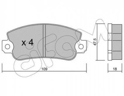 Автозапчастина CIFAM 8220330