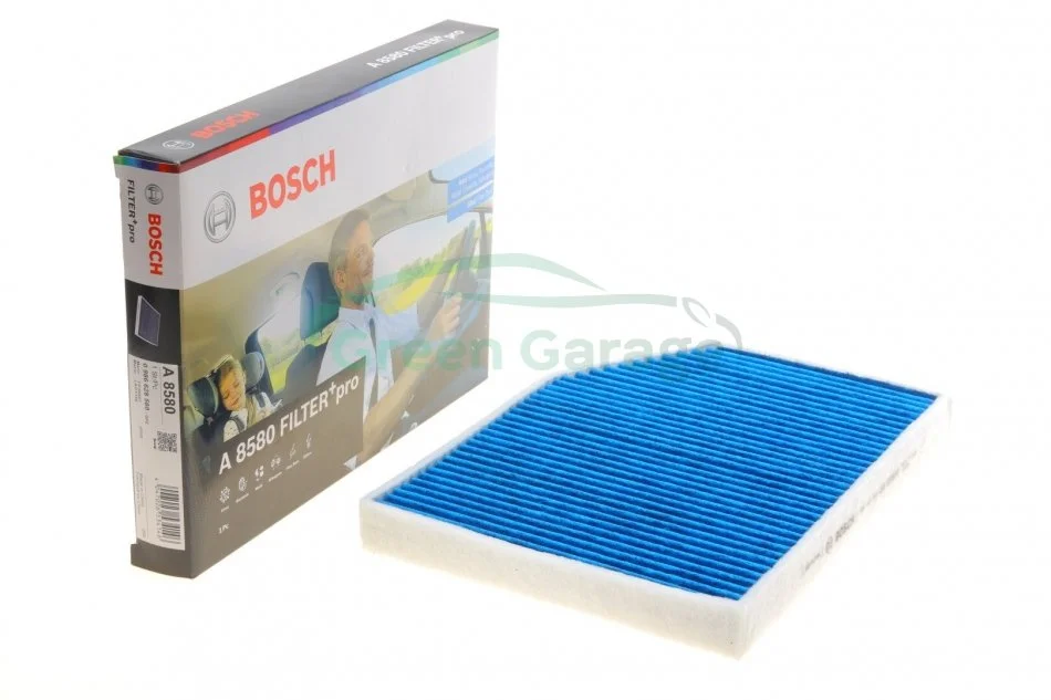 ФІЛЬТР САЛОНУ З АКТИВОВАНИМ ВУГІЛЛЯМ PRO BOSCH 0986628580 (фото 1)
