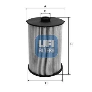 Автозапчастина UFI 2604400