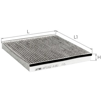 Фільтр салону ALPHA FILTER AF5162A