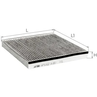 Автозапчасть ALPHA FILTER AF5162A