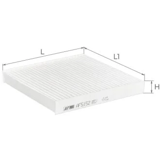 Автозапчасть ALPHA FILTER AF5152