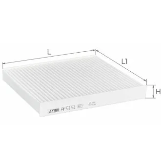 Автозапчасть ALPHA FILTER AF5151