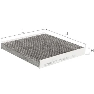 Фільтр салону ALPHA FILTER AF5135A