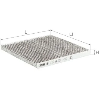 Автозапчасть ALPHA FILTER AF5117A