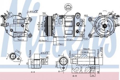 Автозапчасть NISSENS 890226