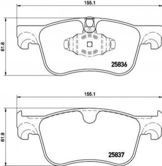 Автозапчастина HELLA 8DB355020931