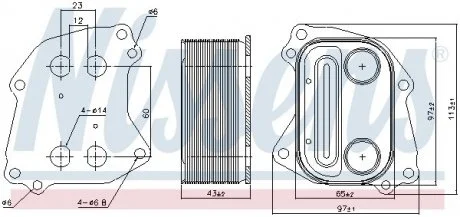Автозапчасть NISSENS 90963
