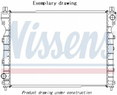 Автозапчасть NISSENS 606840