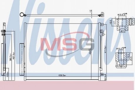 Автозапчасть NISSENS 941065