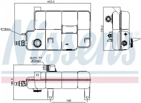 Автозапчасть NISSENS 996260