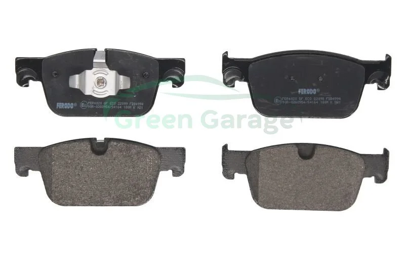 Комплект гальмівних колодок передн, VOLVO S60 III, S90 II, V60 II, V90 II, XC60 II 2.0-2.0H 03.16- FERODO FDB4994 (фото 1)