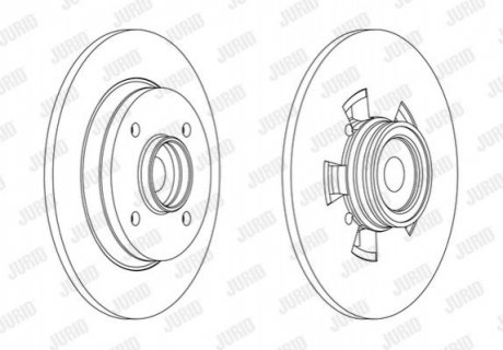 Автозапчастина JURID 562450JC1