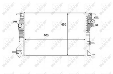 Автозапчасть NRF 58488