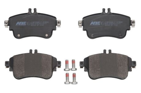 Комплект гальмівних колодок передн, MERCEDES A (W176), B SPORTS TOURER (W246, W242), CLA (C117) BMW X3 (E83) 1.5D-3.0D 09.05-03.19 ABE C1M059ABEP