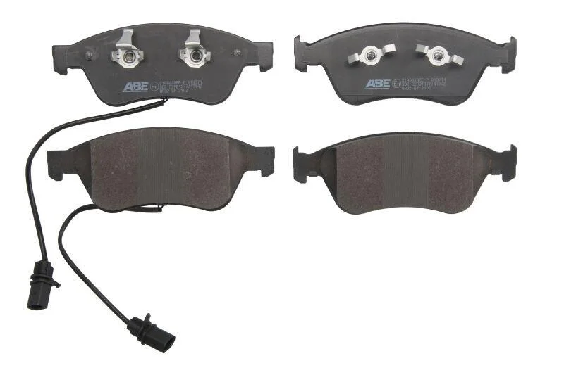 Комплект гальмівних колодок передн, AUDI A6 C6, A8 D2, A8 D3 VW PHAETON 2.0-6.0 03.94-03.16 ABE C1A044ABEP (фото 1)