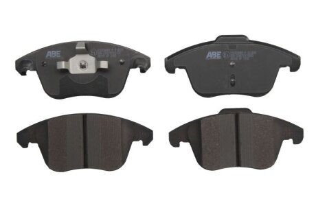 Комплект гальмівних колодок передн, CITROEN C4 GRAND PICASSO I, C4 GRAND PICASSO II, C4 I, C4 II, C4 III, C4 PICASSO I, DS4, DS5 PEUGEOT 3008, 3008 I, 307, 5008, 5008 I, 5008 II 1.2-2.0DH 10.03- ABE C1C058ABEP