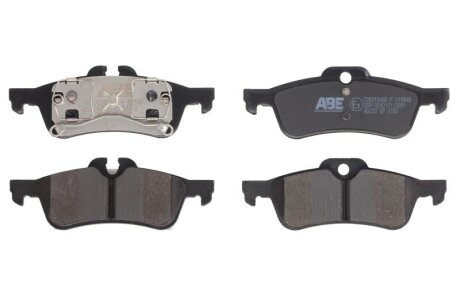 Комплект гальмівних колодок задн, LINCOLN CONTINENTAL MINI (R50, R53), (R52) 1.4D/1.6/3.8 09.87-07.08 ABE C2B018ABEP