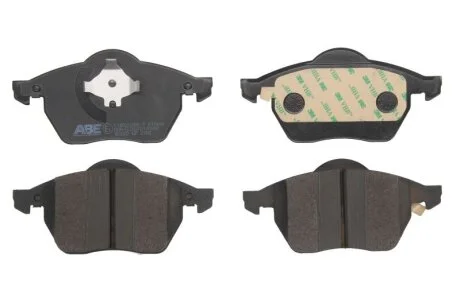 Комплект гальмівних колодок передн, AUDI A1, A3, A4 B5, A6 C4, TT SEAT ALHAMBRA, IBIZA III, IBIZA IV, IBIZA IV SC, LEON, TOLEDO II, TOLEDO IV SKODA FABIA I PRAKTIK 1.0-Electric 06.91- ABE C1W026ABEP