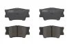 Комплект гальмівних колодок задн, VOLVO 340-360 LEXUS ES PONTIAC VIBE TOYOTA AVALON, CAMRY, HARRIER, MARK X ZIO I, MATRIX, RAV 4 III, RAV 4 IV, SOLARA 1.8-3.5 08.84- ABE C22034ABEP (фото 1)