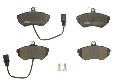 Комплект гальмівних колодок передн, AUDI A4 B5, A4 B6, A4 B7 SEAT EXEO, EXEO ST, IBIZA IV, IBIZA IV SC VW PASSAT B2, PASSAT B5, PASSAT B5.5, POLO III CLASSIC, POLO IV, SAVEIRO G1 1.4-3.2 01.81- ABE C1A028ABEP