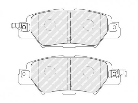 Тормозные колодки FERODO FDB5116