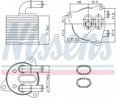 Автозапчасть NISSENS 91286
