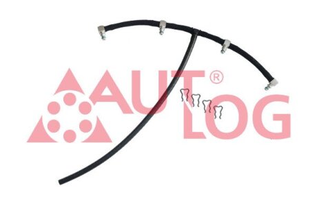 Шланг переливу (тип коннектора: метал) CHEVROLET MALIBU OPEL ASTRA H, ASTRA J, ASTRA J GTC, CASCADA, INSIGNIA A, ZAFIRA B, ZAFIRA C 1.9D/2.0D 07.05- AUTLOG KL3048