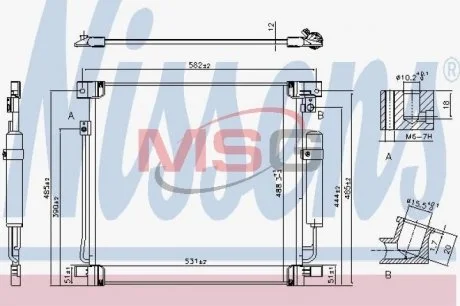 Автозапчасть NISSENS 941078