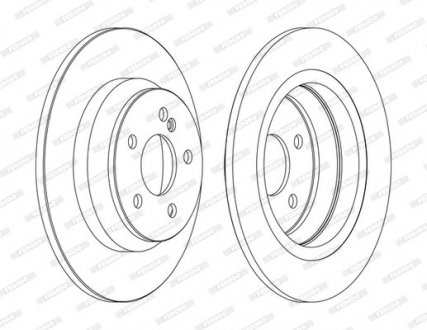 Автозапчасть FERODO DDF1675C