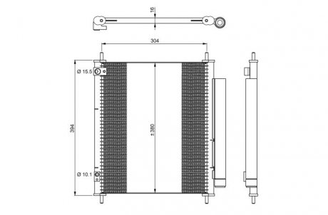 Автозапчасть NRF 350326