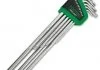 Набір ключів TORX Tamper, тип: "L" T10H, T15H, T20H, T25H, T27H, T30H, T40H, T45H, T50H, 9 шт TOPTUL GSN09ET (фото 1)