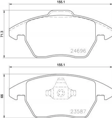 Автозапчасть BREMBO P85148 (фото 1)