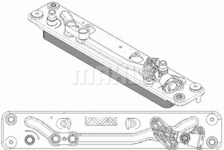 Автозапчастина MAHLE / KNECHT CLC182000P