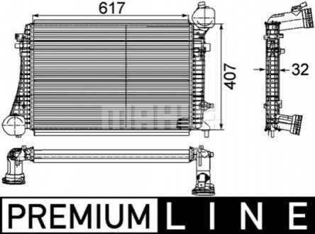 Автозапчасть MAHLE / KNECHT CI166000P