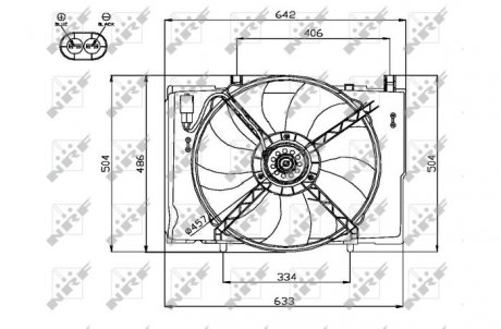 Автозапчасть NRF 47741