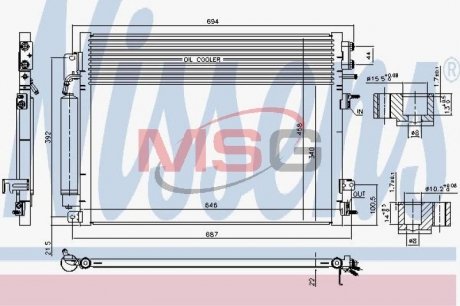 Автозапчасть NISSENS 941084