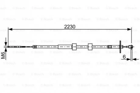 Автозапчасть BOSCH 1987482500