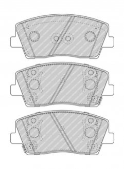 Автозапчасть FERODO FDB5045