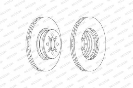 Автозапчасть FERODO FCR335A