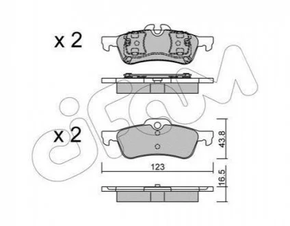 Автозапчастина CIFAM 8225560