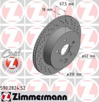 Автозапчастина ZIMMERMANN 590282452