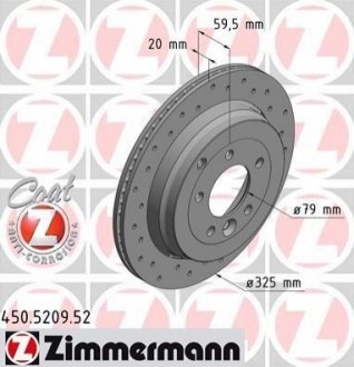 Автозапчасть ZIMMERMANN 450520952