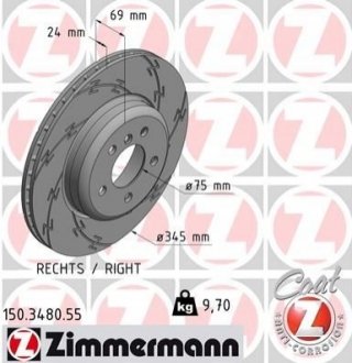 Автозапчасть ZIMMERMANN 150348055