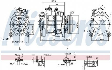 Автозапчасть NISSENS 890072