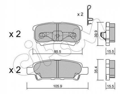 Автозапчасть CIFAM 8227370