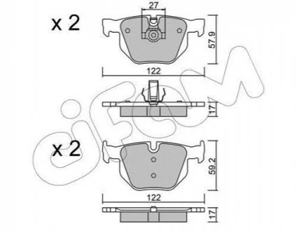 Автозапчасть CIFAM 8226440