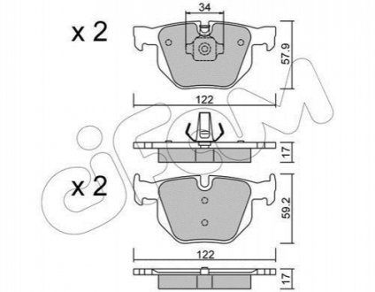 Автозапчастина CIFAM 8226444