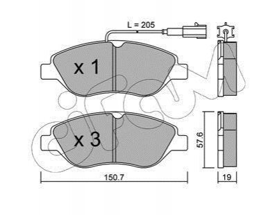 Автозапчасть CIFAM 8225770